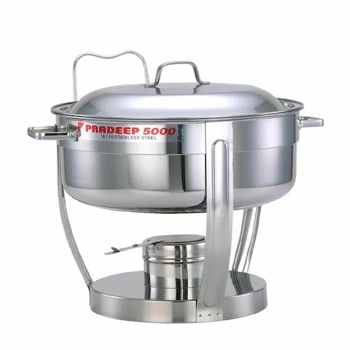 Round Chafer SS Lid - AV Horeca Solutions