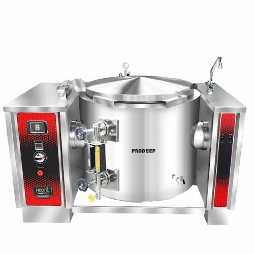 Commercial Induction Double Jacket Boiling Pan - AV Horeca Solutions