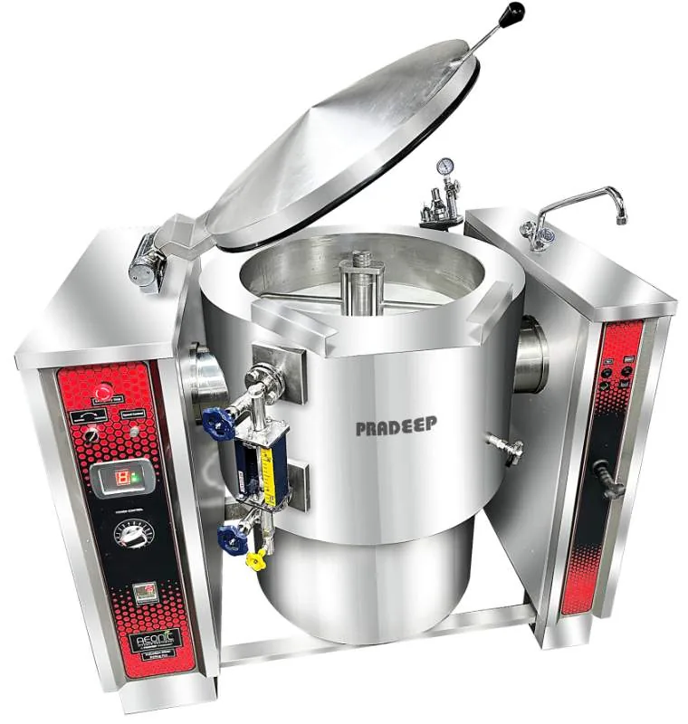 Commercial Induction Double Jacket Cook Wok - AV Horeca Solutions