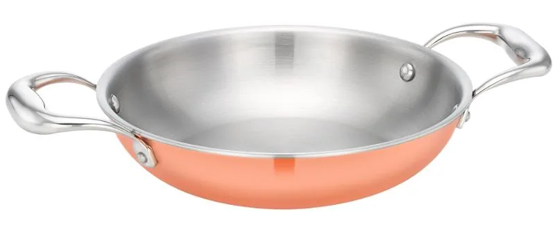 Triply Frypan Two Handles Copper - AV Horeca Solutions