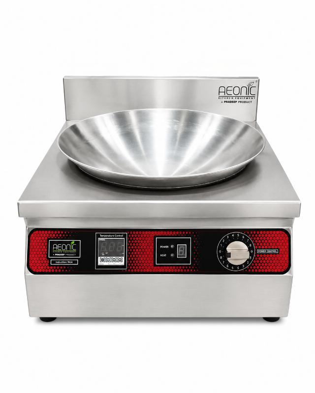 Induction Wok with Inbuilt Kadai - AV Horeca Solutions