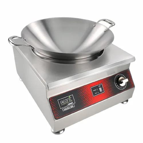 Induction Wok with SS Kadai - AV Horeca Solutions