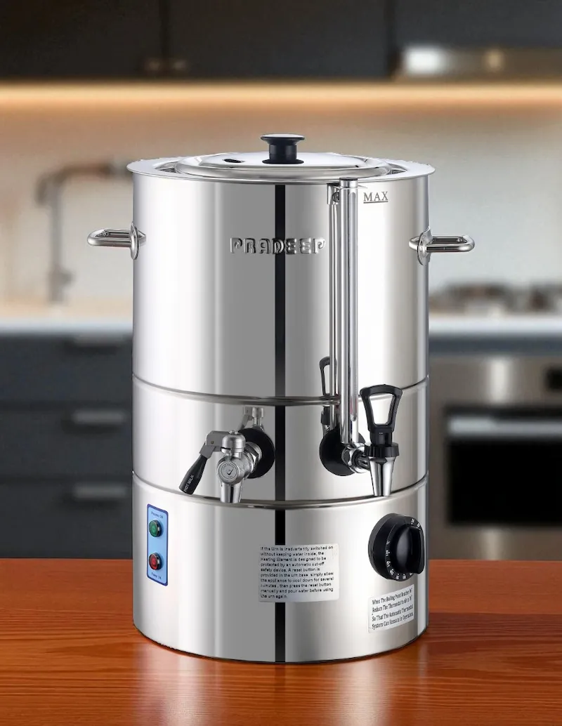 Pradeep Insulated Milk Boiler PUF Double Wall for Commercial Kitchen Hyderabad