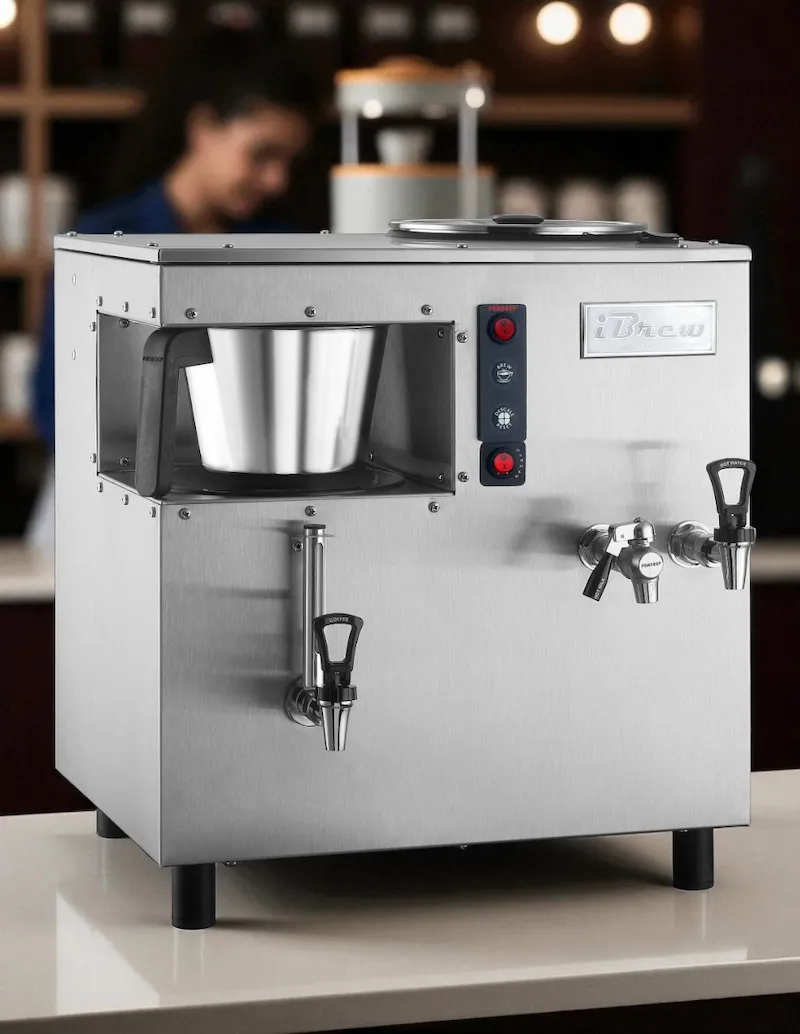Semi Auto Coffee Milk Machine iBrew Pradeep Hyderabad
