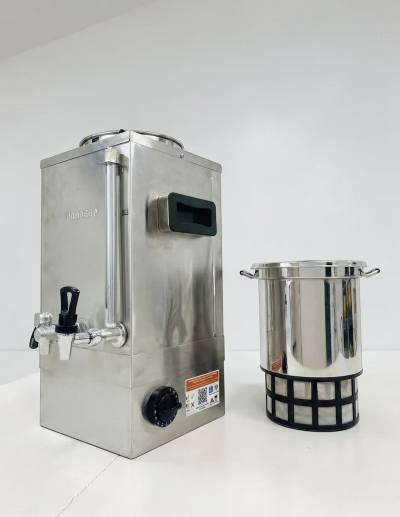 Pradeep Tea Milk Combination Boiler Commercial Kitchen Hyderabad